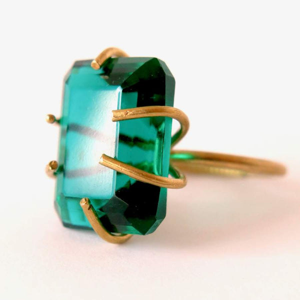 Heirloom Rox Ring - Emerald Cut